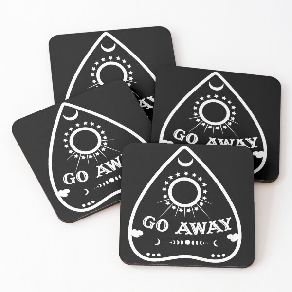 Item preview, Go Away Planchette designed and sold by KawaiiKases.