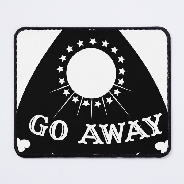 Item preview, Go Away Planchette designed and sold by KawaiiKases.