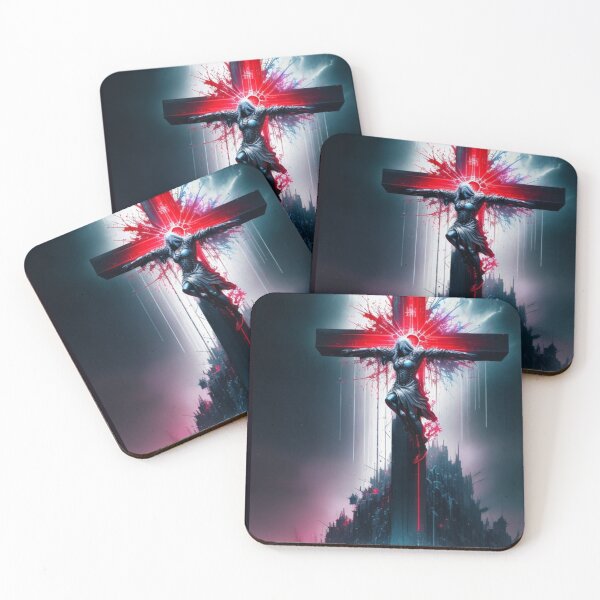 Item preview, Crimson Cross: Embrace the Power of Faith designed and sold by CreateUniverse.