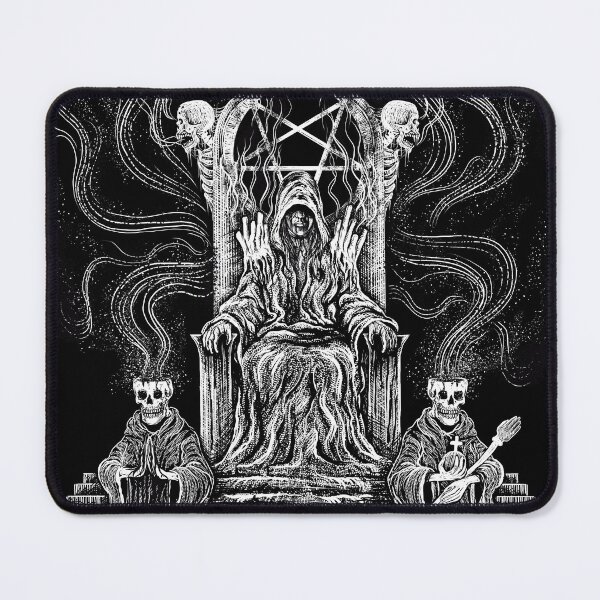Item preview, Macabre Queen on her dark and occult throne designed and sold by MacchabeeArt.