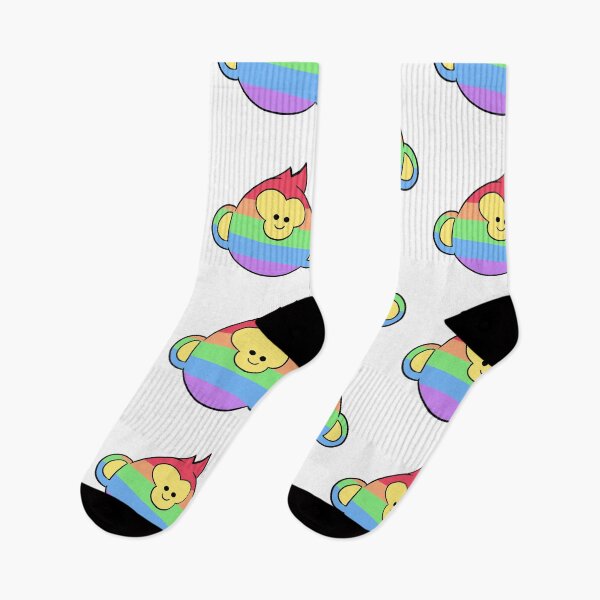 Item preview, Rainbow Flag Monkey designed and sold by gross-girl99.