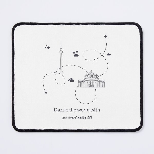 Item preview, Dazzle world with your diamond painting skills designed and sold by ukSubhanart.