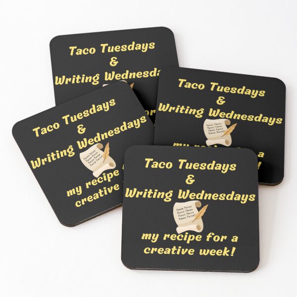 Item preview, Taco Tuesdays and writing Wednesdays, my recipe for a creative week! designed and sold by TheKnightWriter.