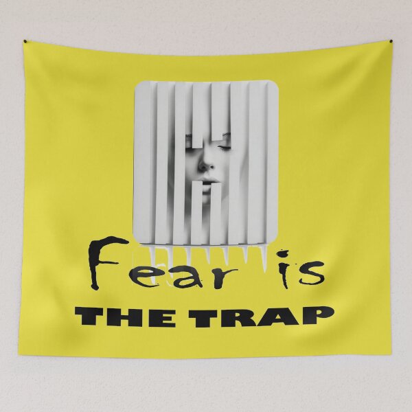 Item preview, Fear is the trap: el miedo es la trampa designed and sold by SBD-Shop.