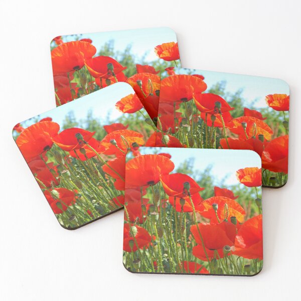 Item preview, Normandy Poppies in late Springtime designed and sold by Alex Cassels.