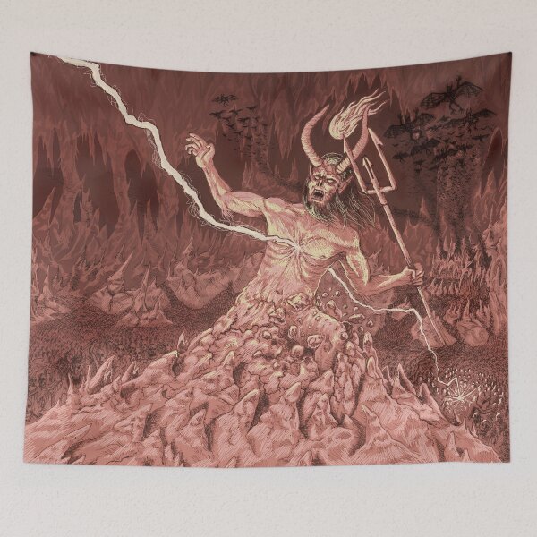 Item preview, Lucifer struck down by divine wrath designed and sold by MacchabeeArt.