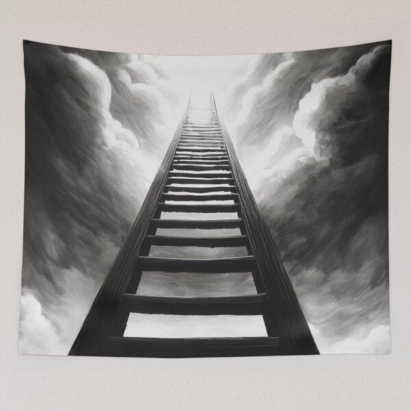 Item preview, Ladder to the sky designed and sold by Donkey's Salad.