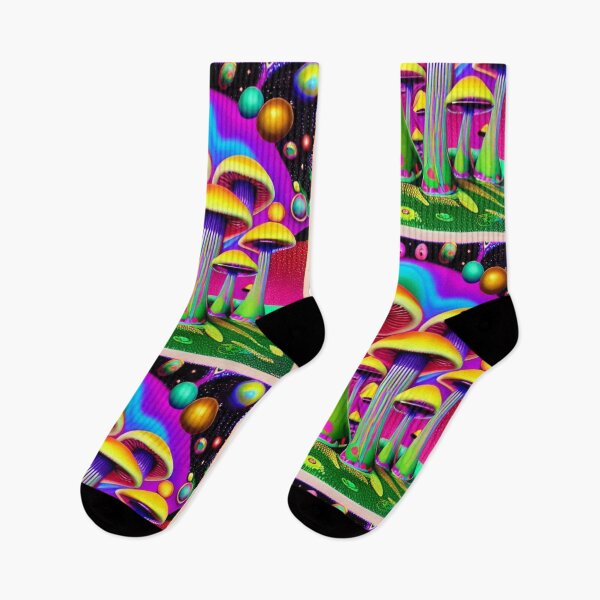 Artikelvorschau, Magic Mushrooms Trippy Dreamscapes 29 entworfen und verkauft von Benito Del Ray.