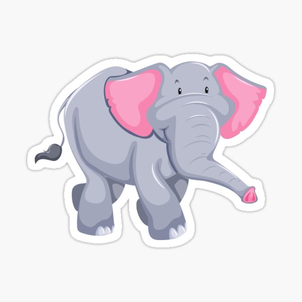 Men's Novelty Pink Elephant Posing Pouch