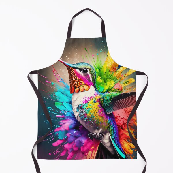 Item preview, Color Bursting Hummingbird designed and sold by drawbey.
