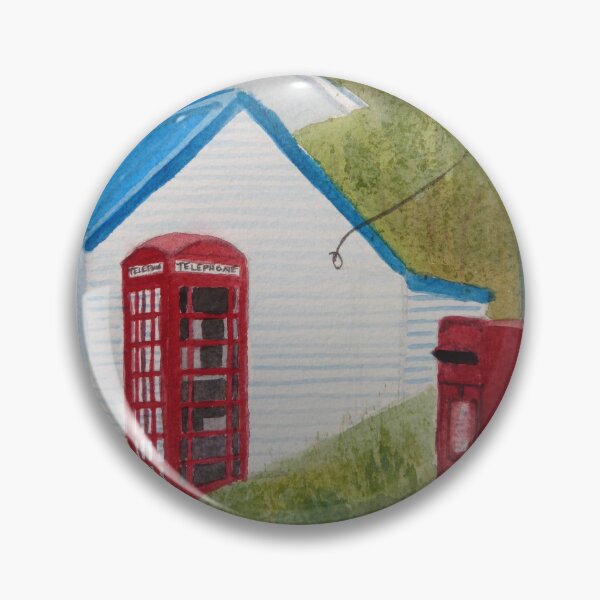 Item preview, Letterbox and Phonebox at Badachro designed and sold by Pebbles on the Beach.