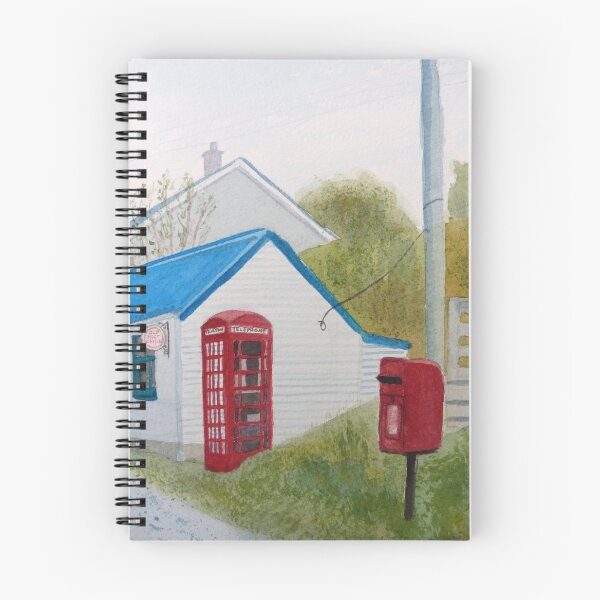 Item preview, Letterbox and Phonebox at Badachro designed and sold by Pebbles on the Beach.