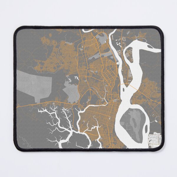 Item preview, Guayaquil City Map of Ecuador - Bauhaus designed and sold by deMAP.