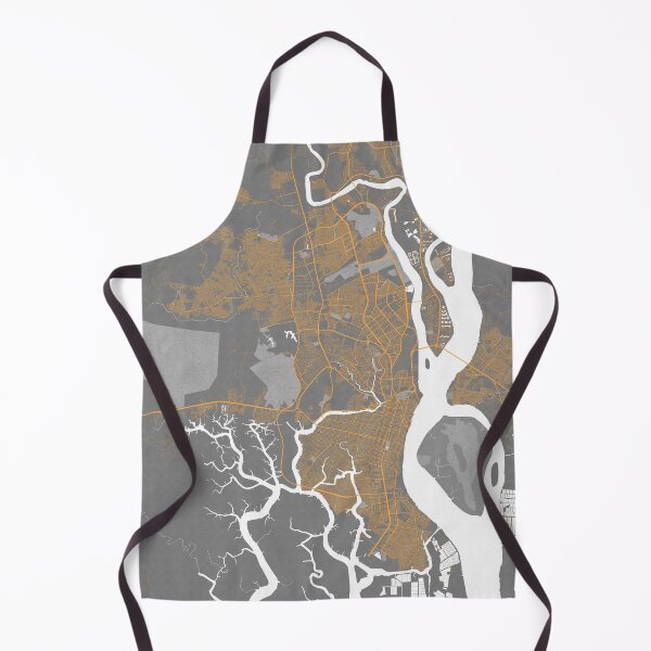Item preview, Guayaquil City Map of Ecuador - Bauhaus designed and sold by deMAP.
