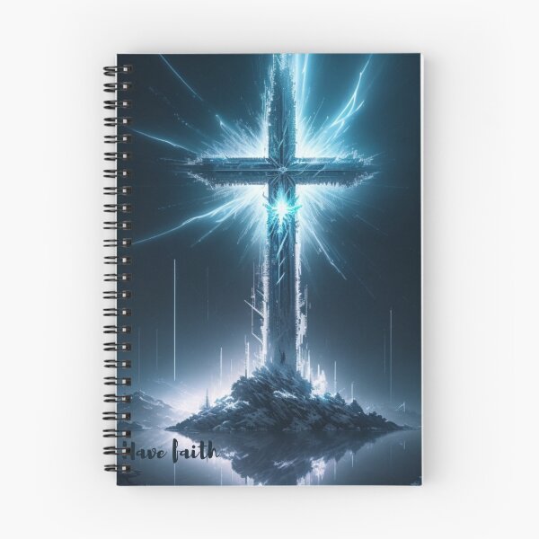 Item preview, Divine Illumination: Lightning-Struck Cross designed and sold by CreateUniverse.