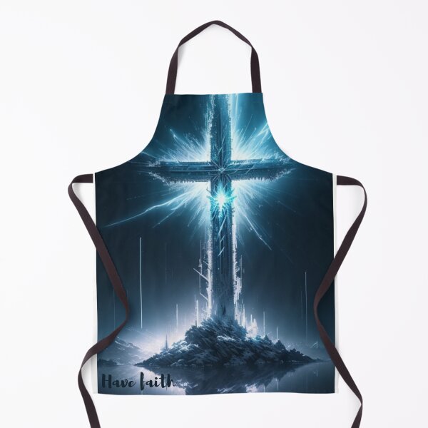 Item preview, Divine Illumination: Lightning-Struck Cross designed and sold by CreateUniverse.