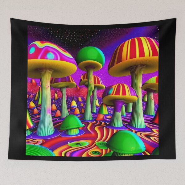 Item preview, Magic Mushrooms Trippy Dreamscapes 31 designed and sold by Benito Del Ray.