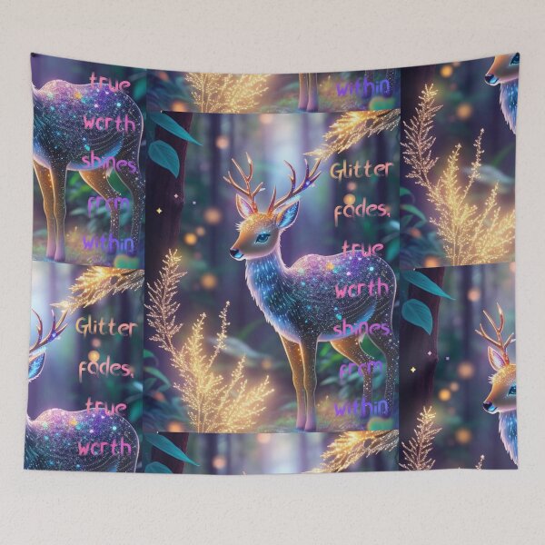 Item preview, Glitter fades, true worth shines from within designed and sold by CreateUniverse.