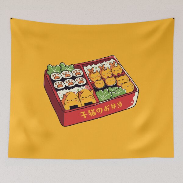 Item preview, Purrfect Bento Kawaii Cats by Tobe Fonseca designed and sold by Tobe Fonseca®.