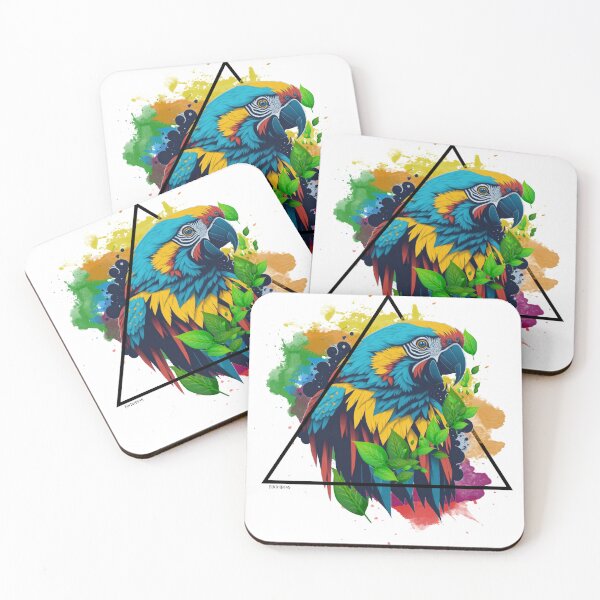 Item preview, macaw designed and sold by pintoideas.