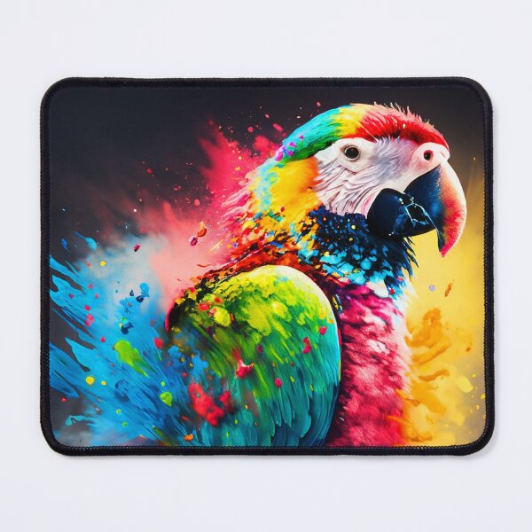 Item preview, Color Bursting Parrot designed and sold by drawbey.