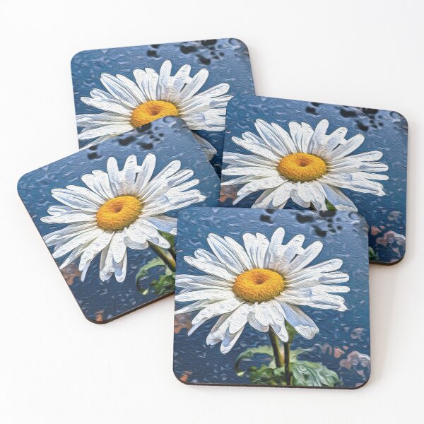 Item preview, WHITE DAISY designed and sold by ArtbyRolleen.