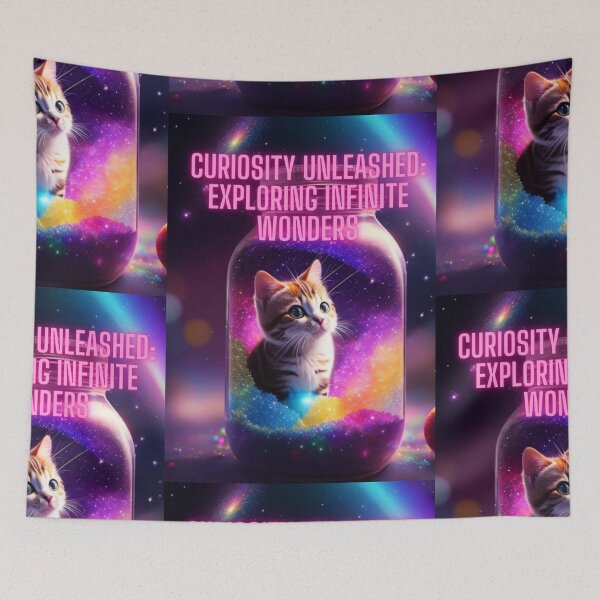 Item preview, Curiosity Unleashed: Exploring Infinite Wonders designed and sold by CreateUniverse.