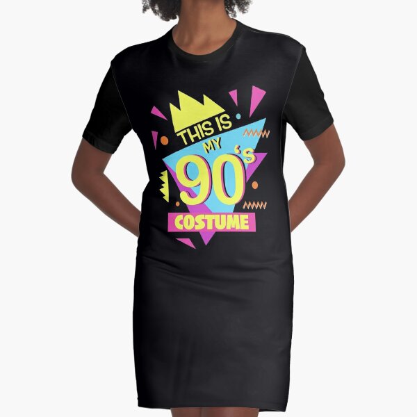 This Is My 90s Costume Vibe Retro Party Outfit Wear T-shirt