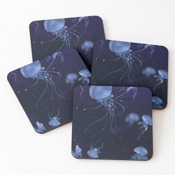 Item preview, blue jellyfish designed and sold by JenJa1993.