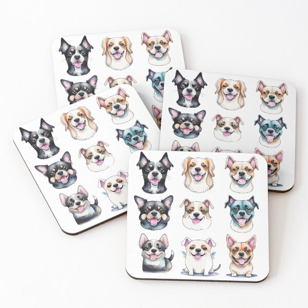 Item preview, Copie de watercolor funny dog pack designed and sold by SplendidStyles.
