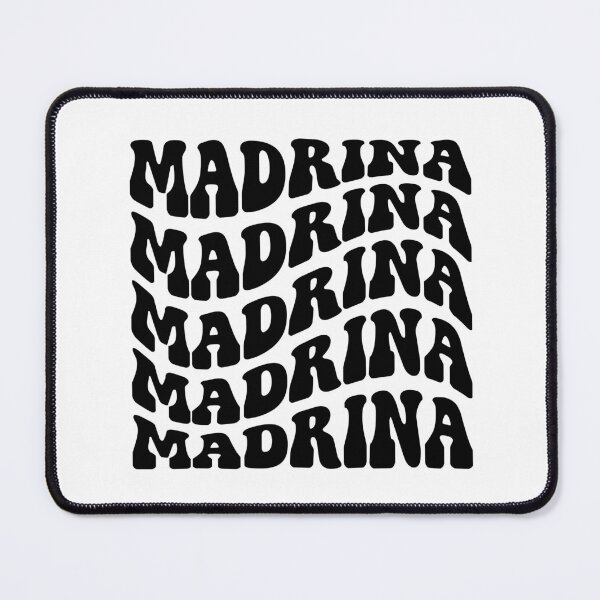 Item preview, Madrina Groovy Wavy text designed and sold by TheLemonBox.