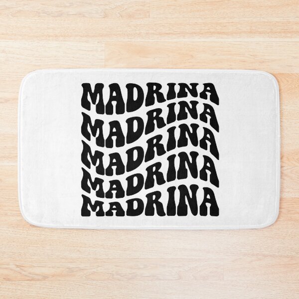 Item preview, Madrina Groovy Wavy text designed and sold by TheLemonBox.