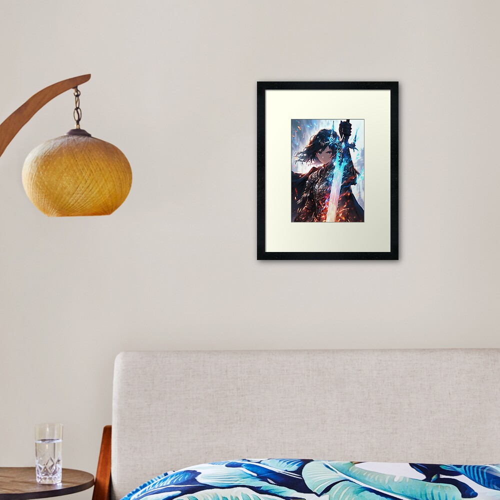 Item preview, Framed Art Print designed and sold by CasualCommander.