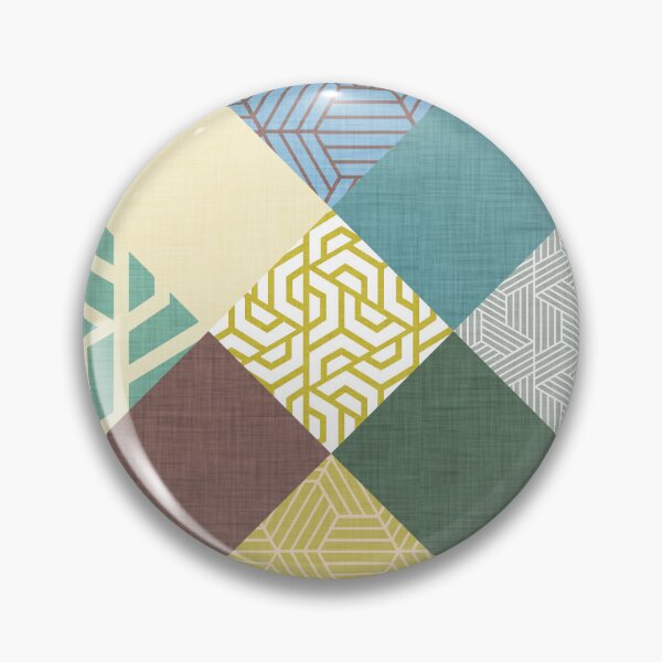 Item preview, Tiles with patterns - Quilter Tiles Green designed and sold by susycosta.