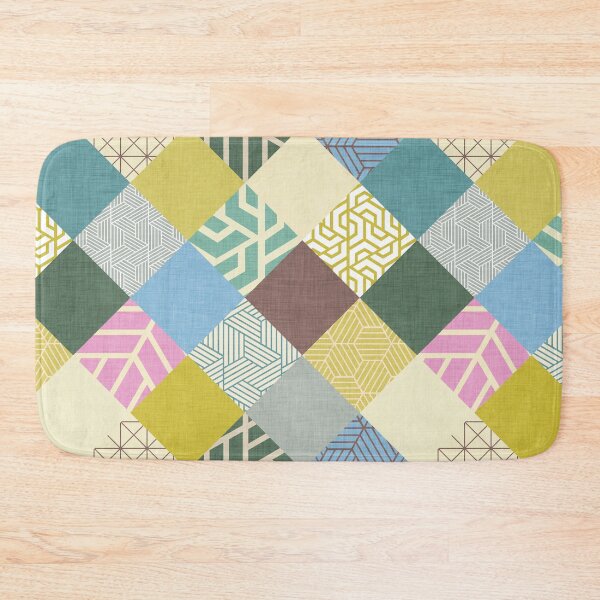 Item preview, Tiles with patterns - Quilter Tiles Green designed and sold by susycosta.