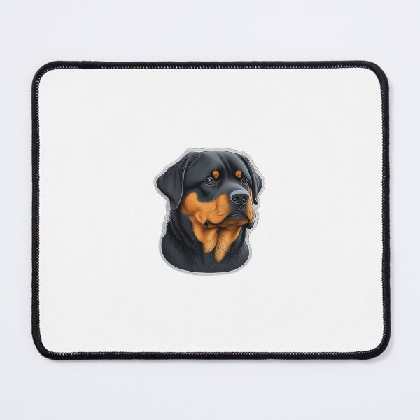 Item preview, sticker Rottweiler dog Cute designed and sold by AniDogCat.
