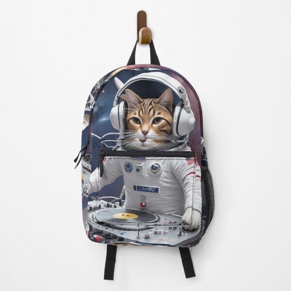 Item preview, dj cat in space 2 designed and sold by mextrance.