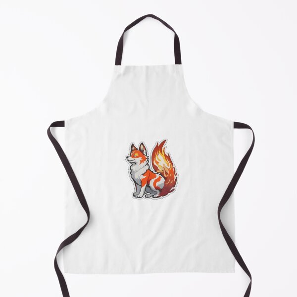 Item preview, Sticker Chiba Dog Tail Flame designed and sold by AniDogCat.
