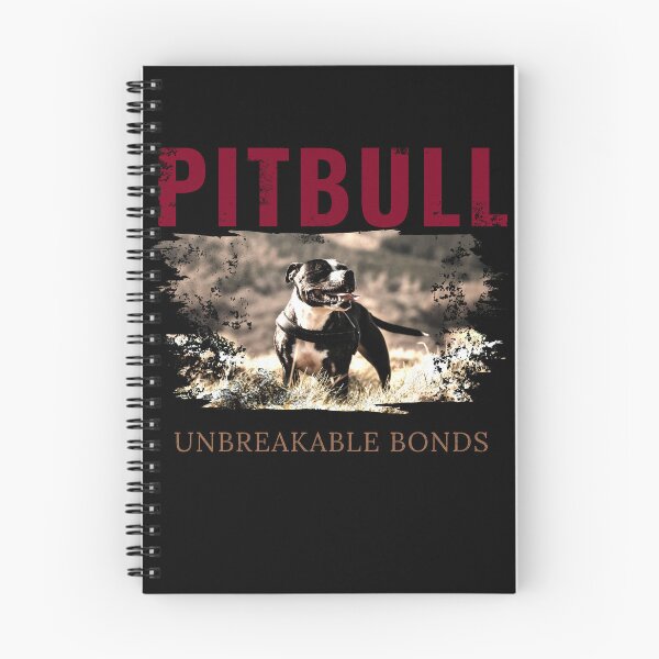 Aperçu de l'œuvre PITBULL - liens incassables - design rouge cool créée et vendue par DarkDesign69.