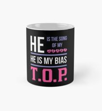 ER IST MEIN BIAS SCHWARZ - TOP Tasse (Standard)