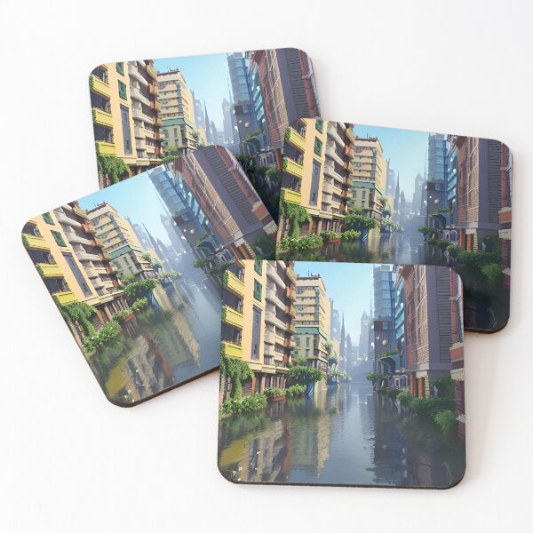 Item preview,  city flooded designed and sold by MrPandaidk.