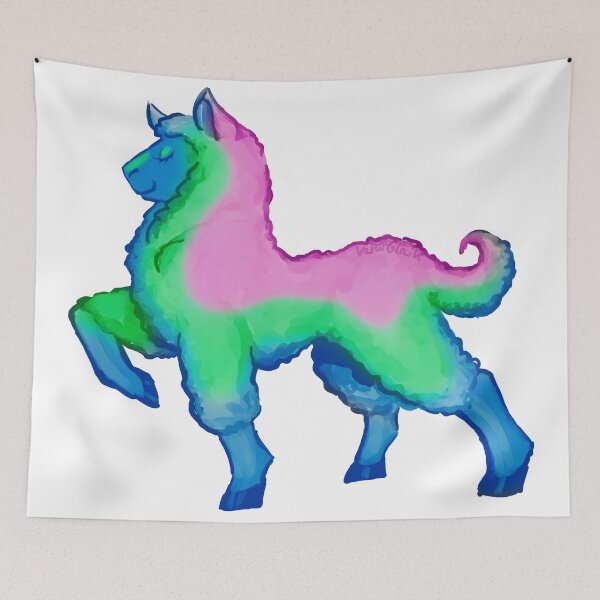 Item preview, Kitschy Sheep - Poly designed and sold by VaporGlaive.