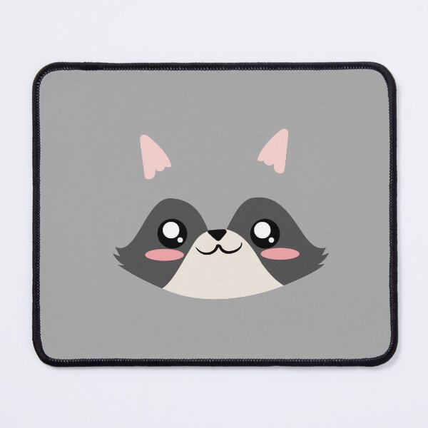 Item preview, cute raccoon face designed and sold by yessebel.