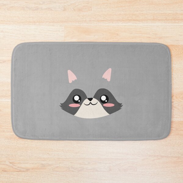 Item preview, cute raccoon face designed and sold by yessebel.
