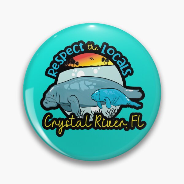 Item preview, Respect the Locals Manatee Crystal River, Fl designed and sold by ambermakesart.