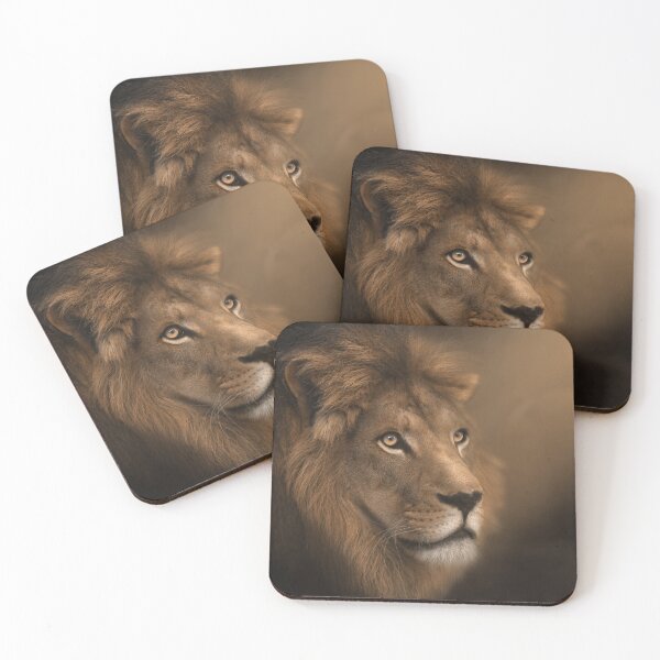 Item preview, Lion portrait designed and sold by koalas1414.