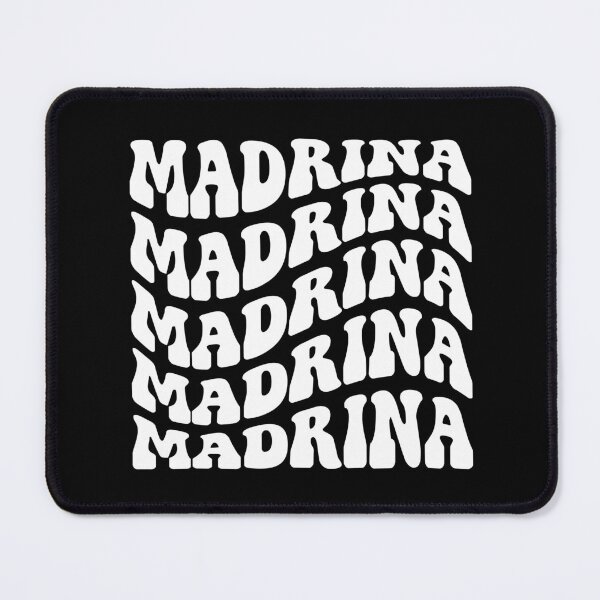 Item preview, Madrina Groovy Wavy text designed and sold by TheLemonBox.