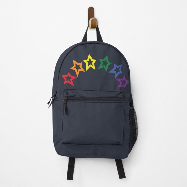 Vista previa del artículo con la obra «Esquema de estrellas de colores del arco iris del orgullo», diseñado y vendido por ellenhenry.