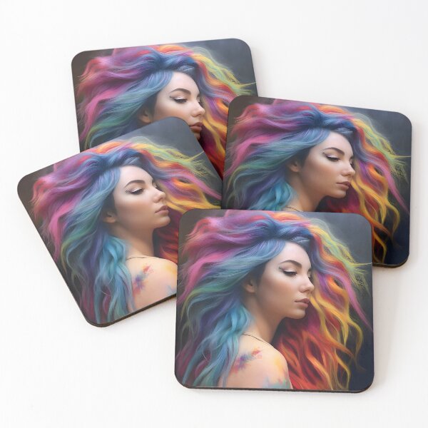Item preview, Rainbow Hair designed and sold by Monkey-Bar.