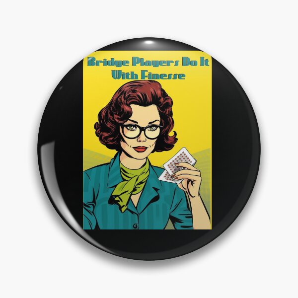 Item preview, “Bridge Players Do It With Finesse” designed and sold by KOZPLAY.
